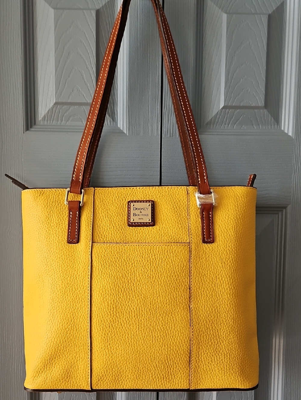 Dooney & Bourke Pebble Leather Small Lexington Tote